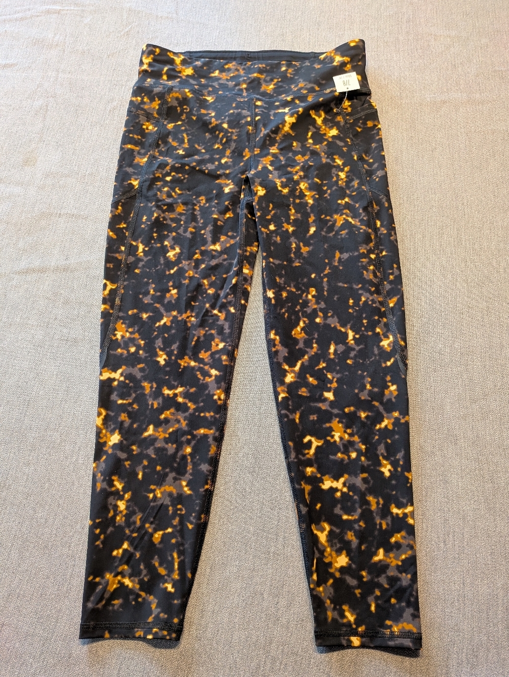 Sweaty Betty Women's 7/8 Length Zero Gravity Black Leggings Size Large Pockets